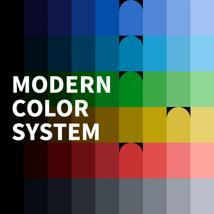 MODERN COLOR SYSTEM | Logical Variables Template