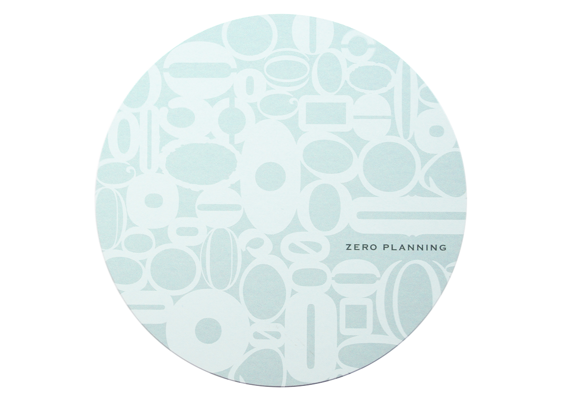 ゼロ・プランニングのプロモーションツールデザイン