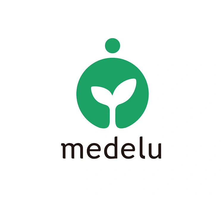 medeluのロゴデザイン