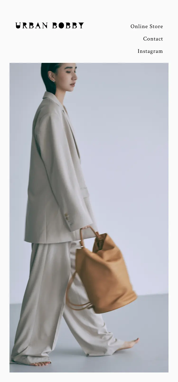 URBAN BOBBYのコーポレートサイトデザイン